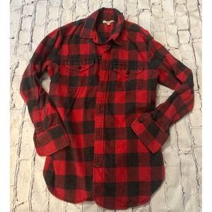 Madewell buffalo plaid‎ flannel xsmall EUC